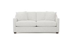Avery Heathered Ivory Performance Sofa - 82&quot;|