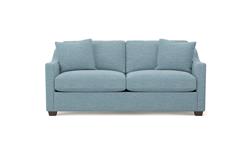 Avery Eggshell Blue Performance Sofa - 82&quot;|