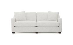 Avery Heathered Ivory Performance Sofa - 88&quot;|