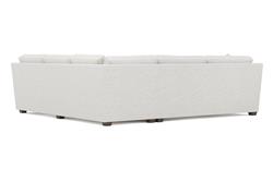 Avery Heathered Ivory Performance Corner Sectional - Left End - 111&quot;|