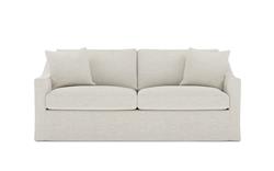 Avery Sea Salt Performance Slipcovered Sofa - 88&quot;|