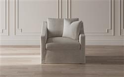 Avery Sea Salt Performance Slipcovered Chair|