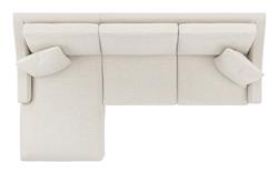 Avery Sea Salt Performance Slipcovered Chaise Sectional - Left Chaise - 110&quot;|