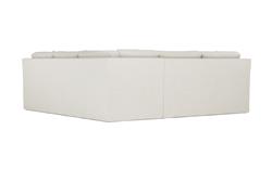 Avery Sea Salt Performance Slipcovered Corner Sectional - Left End - 111&quot;|