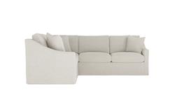 Avery Sea Salt Performance Slipcovered Corner Sectional - Right End - 111&quot;|