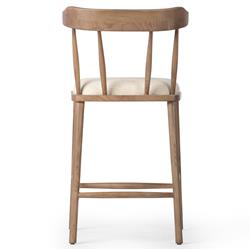 Bella Modern Classic Cream Performance Windsor Counter Stool|