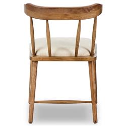 Bella Modern Classic Cream Performance Windsor Dining Side Chair|