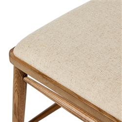 Bella Modern Classic Cream Performance Windsor Dining Side Chair|