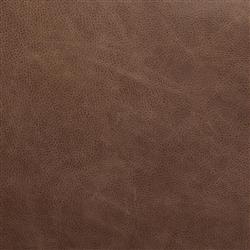 Ely Rustic Lodge Brown Leather Oak Dining Side Chair|