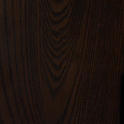 Hadley Rustic Lodge Black Leather Tufted Bed - Queen|