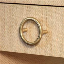 Worlds Away Malcolm Modern Classic Natural Grasscloth Side Table|