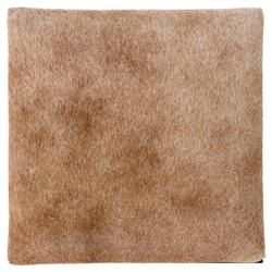 Geraldine Industrial Loft Brown Hair On Hide Iron Spindle Backless Counter Stool|