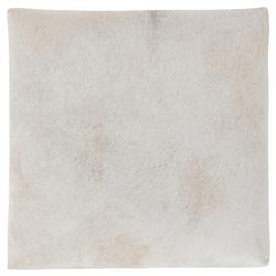 Geraldine Industrial Loft Off White Hair On Hide Iron Spindle Backless Counter Stool|