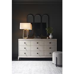 Chelle French Country Brown Oak Dresser|