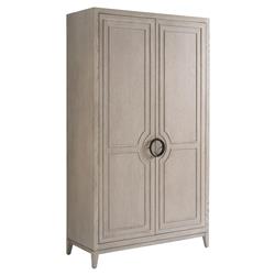 Chelle French Country Brown Oak Wardrobe|