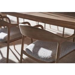 Carl Rustic Lodge Brown Oak Extendable Dining Table - 86-104"|