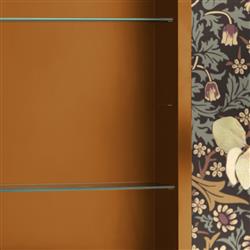 Alaina Modern Classic Gold Arched Medicine Cabinet Mirror|