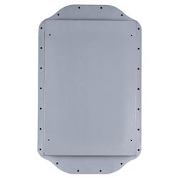 Amy Hollywood Regency Silver Medicine Cabinet Mirror|