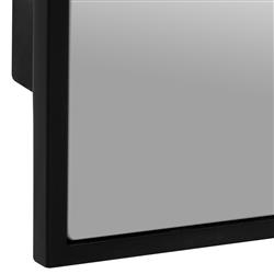 Serene Hollywood Regency Black Medicine Cabinet Mirror|