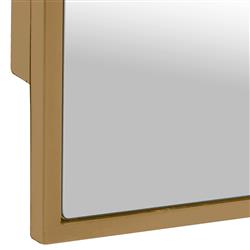 Serene Hollywood Regency Gold Medicine Cabinet Mirror|