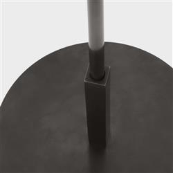 Visual Comfort Hackney Modern Bronze Cordless Bridge Arm Floor Lamp|