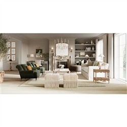 Visual Comfort Hackney Modern Antique Brass Cordless Bridge Arm Floor Lamp|