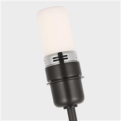 Visual Comfort Hackney Modern Classic Bronze Cordless Floor Lamp|