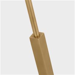 Visual Comfort Hackney Modern Classic Antique Brass Cordless Floor Lamp|