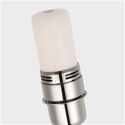 Visual Comfort Hackney Modern Classic Polished Nickel Cordless Floor Lamp|