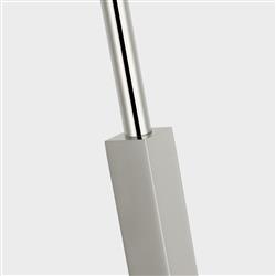 Visual Comfort Hackney Modern Classic Polished Nickel Cordless Floor Lamp|