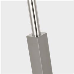 Visual Comfort Hackney Modern Classic Polished Nickel Cordless Floor Lamp|
