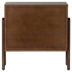Hadley Rustic Lodge Brown Wood Nightstand|