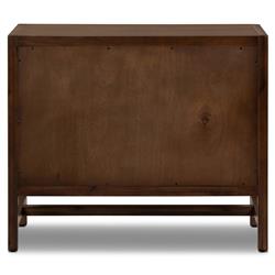 Timmy Rustic Lodge Brown Acacia Wood Nightstand|
