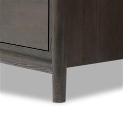 Genesis Rustic Lodge Smoked Black Oak Double Dresser|