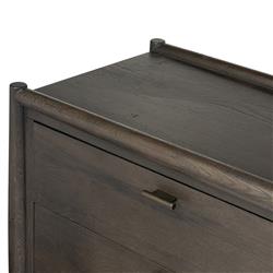 Genesis Rustic Lodge Smoked Black Oak Double Dresser|