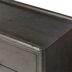 Genesis Rustic Lodge Smoked Black Oak Double Dresser|