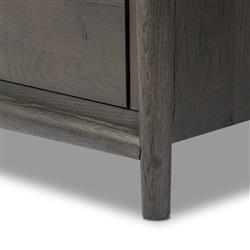 Genesis Rustic Lodge Smoked Black Oak Nightstand|