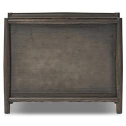 Genesis Rustic Lodge Smoked Black Oak Nightstand|