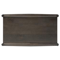 Genesis Rustic Lodge Smoked Black Oak Nightstand|