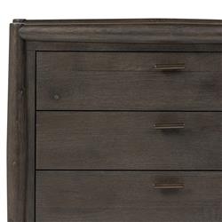 Genesis Rustic Lodge Smoked Black Oak Nightstand|