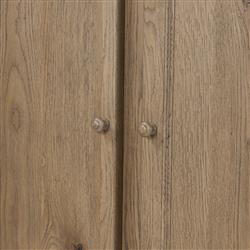 Whitney Rustic Lodge Brown Oak Cabinet|