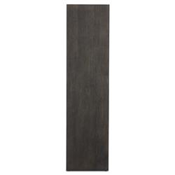 Harriet Rustic Lodge Dark Brown Oak Cabinet|