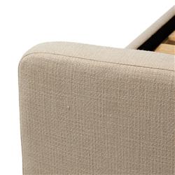 Stanley Modern Classic Beige Performance Bed - Queen|