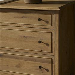 Adelaide Rustic Lodge Brown Aged Oak Double Dresser|