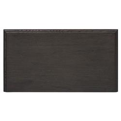 Adelaide Rustic Lodge Smoked Black Oak Nightstand|