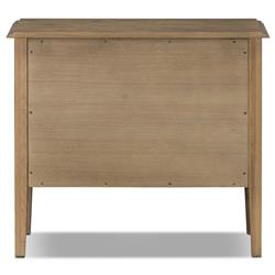 Adelaide Rustic Lodge Brown Aged Oak Nightstand|