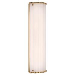 Visual Comfort Rosehill Modern Antique Brass Linear Sconce|