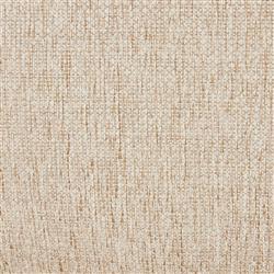 Aviel Rustic Lodge Beige Upholstered Teak Outdoor Barrel Arm Chair|