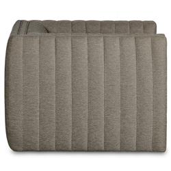 Leo Modern Classic Grey Tufted Outdoor Swivel Chair|