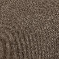 Aviel Rustic Lodge Brown Upholstered Teak Outdoor Swivel Chair|